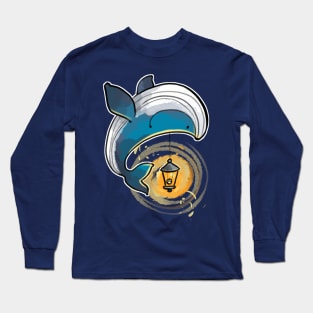 Lamp whale Long Sleeve T-Shirt